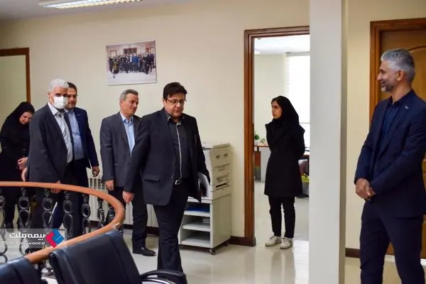بازدید سرپرست مدیریتعامل بیمهملت و هیأت همراه از مدیریت بیمههای درمان و زندگی