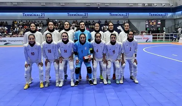 فوتسال بانوان ایران نایب قهرمان شد