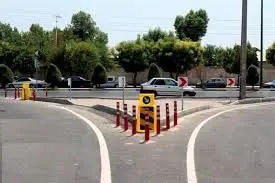 تقاطع های حادثه خیز منطقه2 تهران ایمن شد