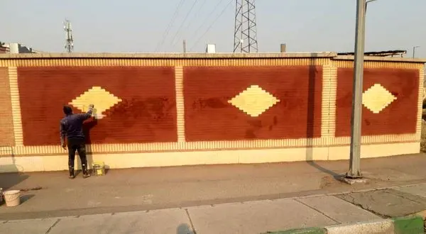 اجرای ۲۶هزار و ۷۷۲ متر مربع رنگ پوششی درمنطقه ۱۳ 