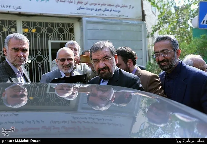 خودروی محسن رضایی/عکس