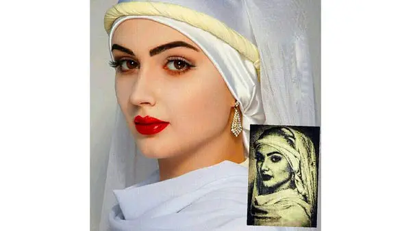 چهره واقعی زلیخا بعد از هزاران سال منتشر شد+عکس 