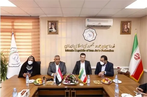 تفاهمنامه همکاری بین فدراسیونهای جودو ایران و عراق امضا شد