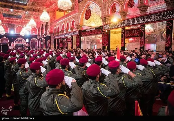 سلام نظامی به «ارباب»+عکس