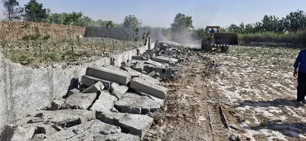 آزادسازی بیش از 25 هزار مترمربع از اراضی تصرفشده در ناحیه ۴ منطقه ۱۹ تهران