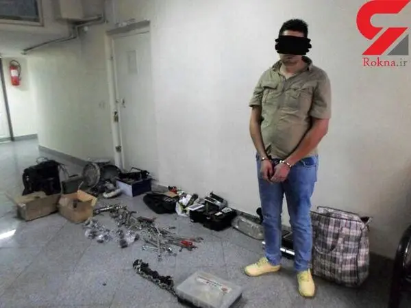 پایان پرسه زنی های مرد شیطان صفت در فرودگاه + عکس