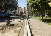 اتمام عملیات بهسازی و بازسازی نهر در خیابان های قیام و شاه آبادی