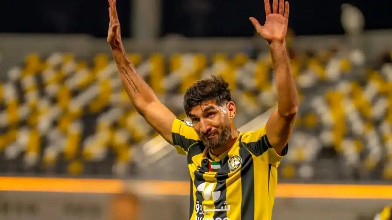 3 امتیاز ارزشمند الاتحاد با درخشش مهاجم ایرانی