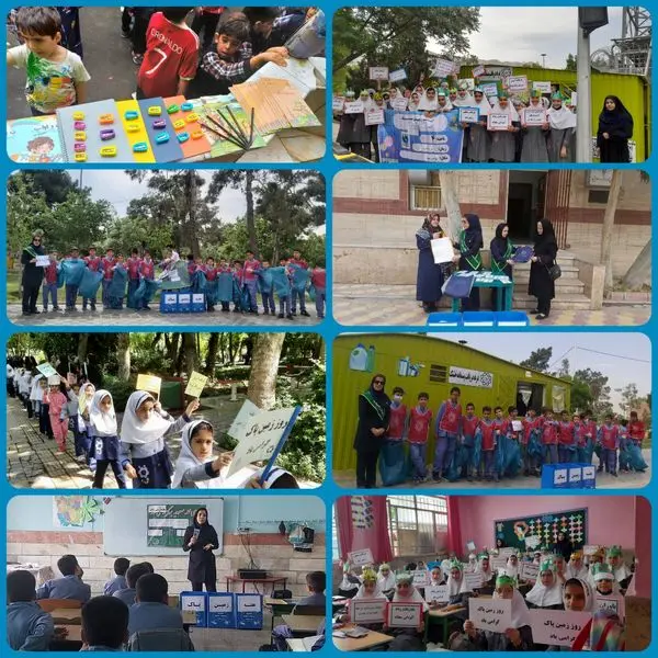  از پاکسازی بوستان ها تا راهپیمایی نمادین کودکان در محلات منطقه 15