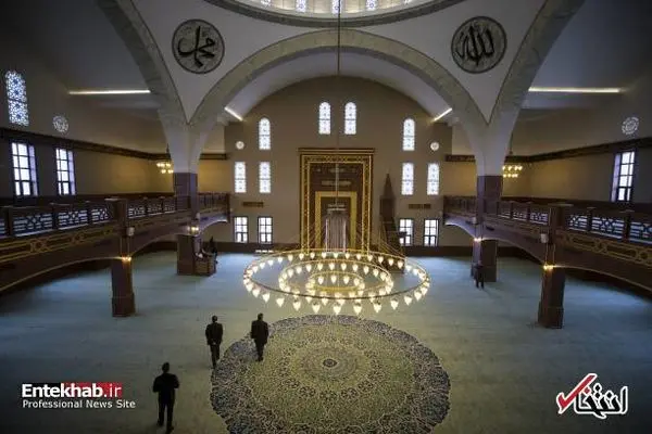 افتتاح مسجد ساخت قطر در ترکیه+عکس