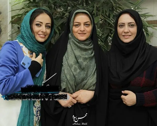 زنان بازیگر در کنار دختر شهید بابایی+عکس
