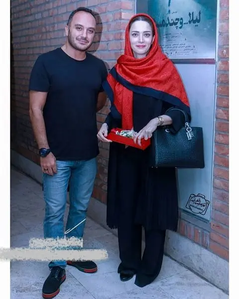 تصویر جدید بهنوش طباطبایی در کنار احسان کرمی+عکس