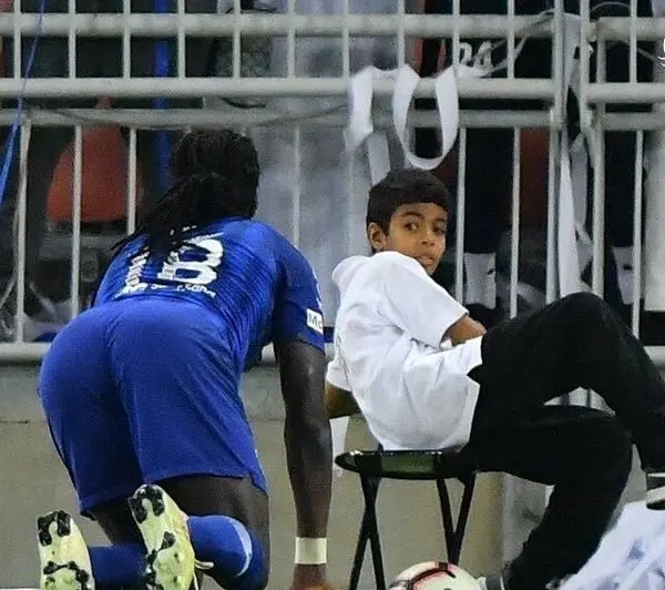 وحشت توپ جمع کن از خوشحالی مهاجم الهلال! + عکس