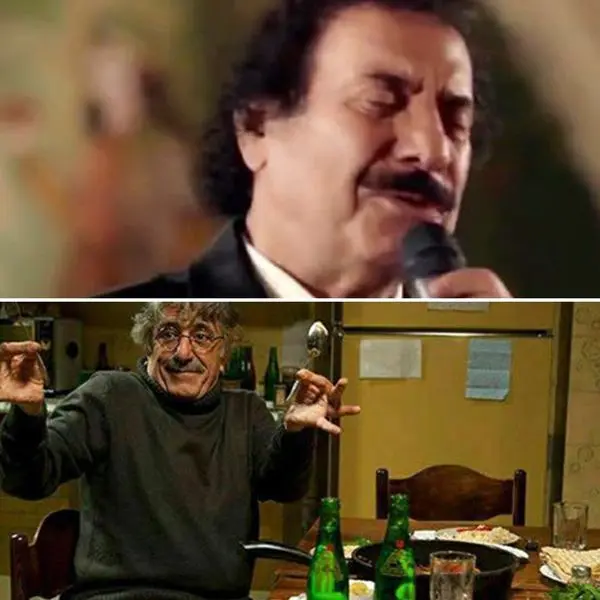 رضا کیانیان در  رقص و آواز و بشکن و بالاانداز، رقابت را به جواد یساری باخت!