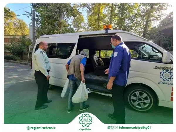 ۱۱ هزار بی خانمان از منطقه یک به مددسراها منتقل شدند