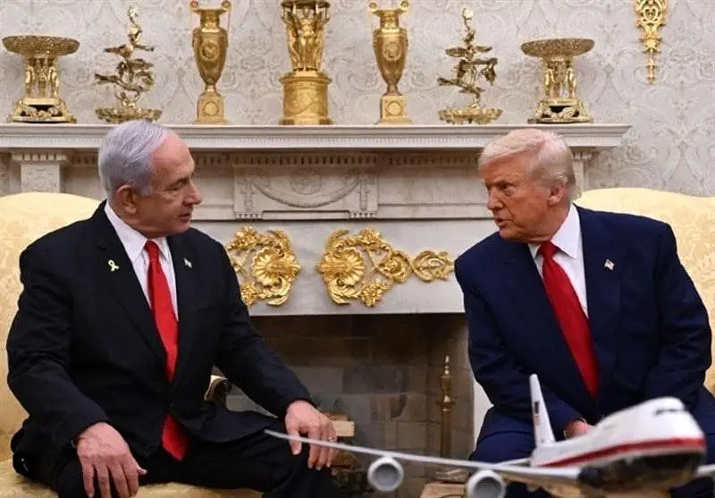 دیدار نتانیاهو و ترامپ در کاخ سفید

