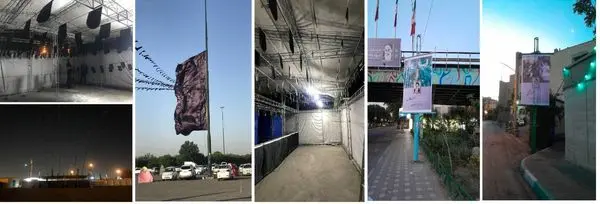 فضاسازی محیطی درشبکه معابر و میادین منطقه١٢ تهران