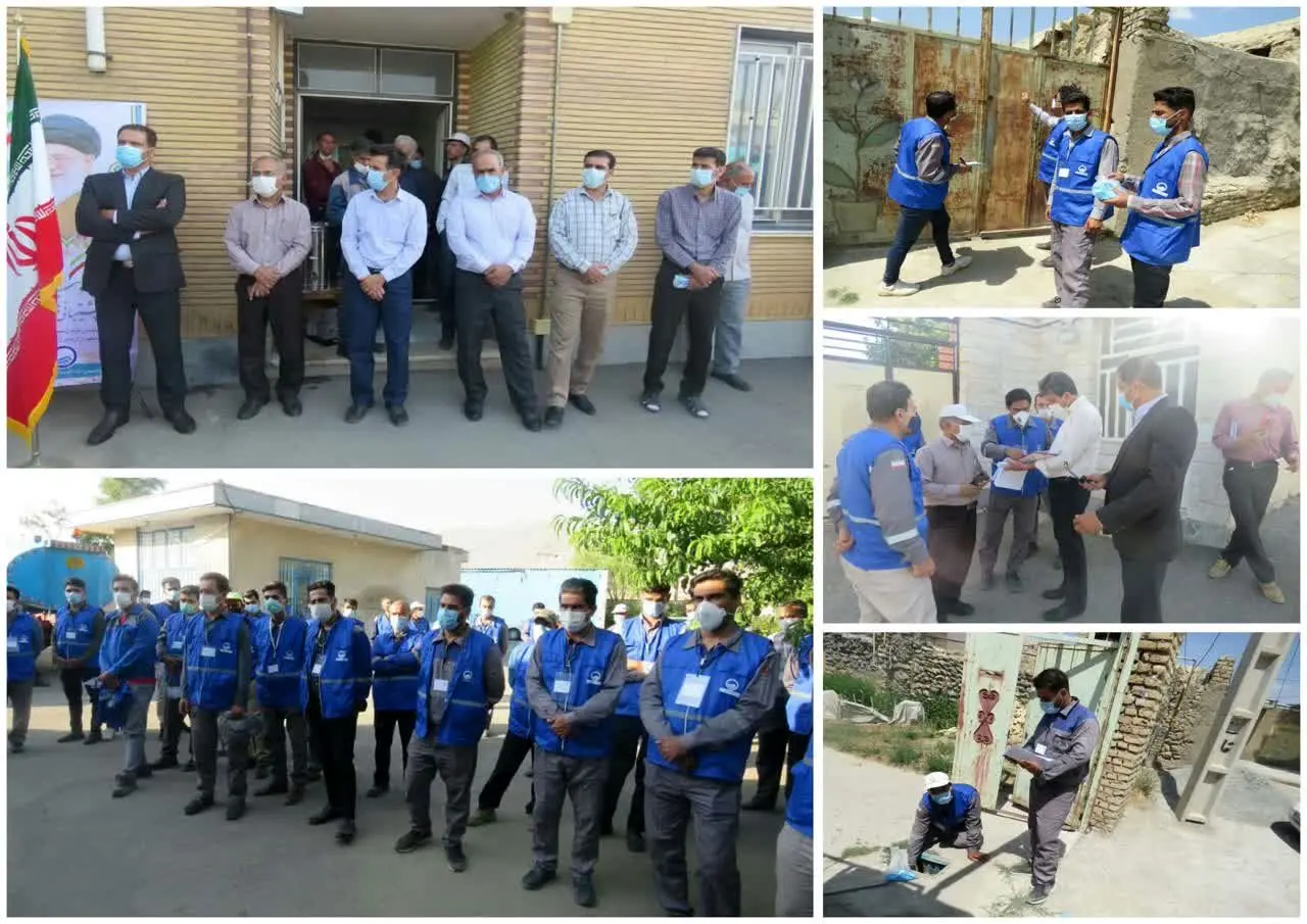 برگزاری مانور پیمایشی مشترکین آب در 8 روستای شهرستان شازند

