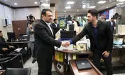 بازدید نجارزاده از برخی شعب انتقال یافته بانک سابق آینده به بانک ملی ایران