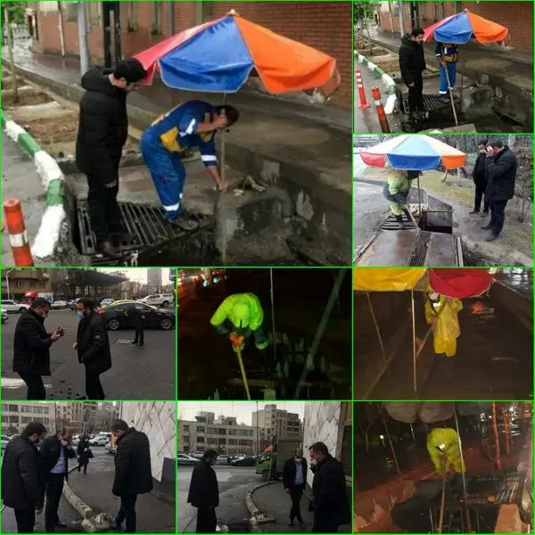 آمادگی کامل شهرداری ناحیه۵ برای بارش برف و باران