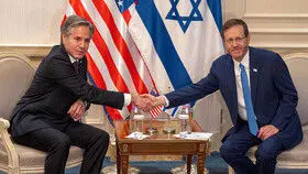 گفت‌وگوی وزیر خارجه آمریکا و رئیس رژیم صهیونیستی درباره ایران

