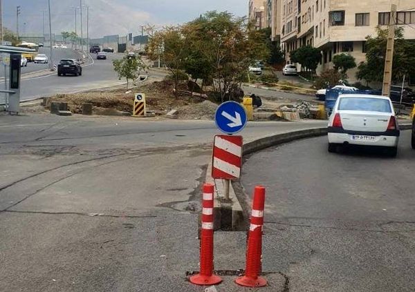 ساماندهی ترافیکی در شهرک بوعلی سعادت آباد

