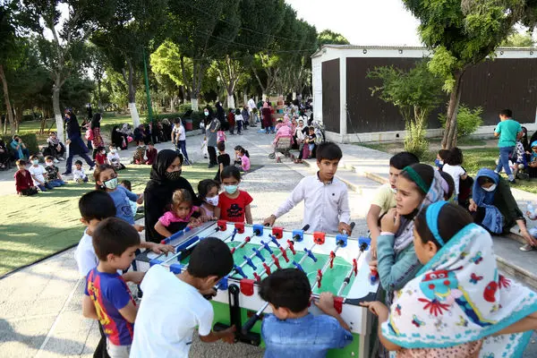 بازگشت شهروندان و اهالی به بوستان