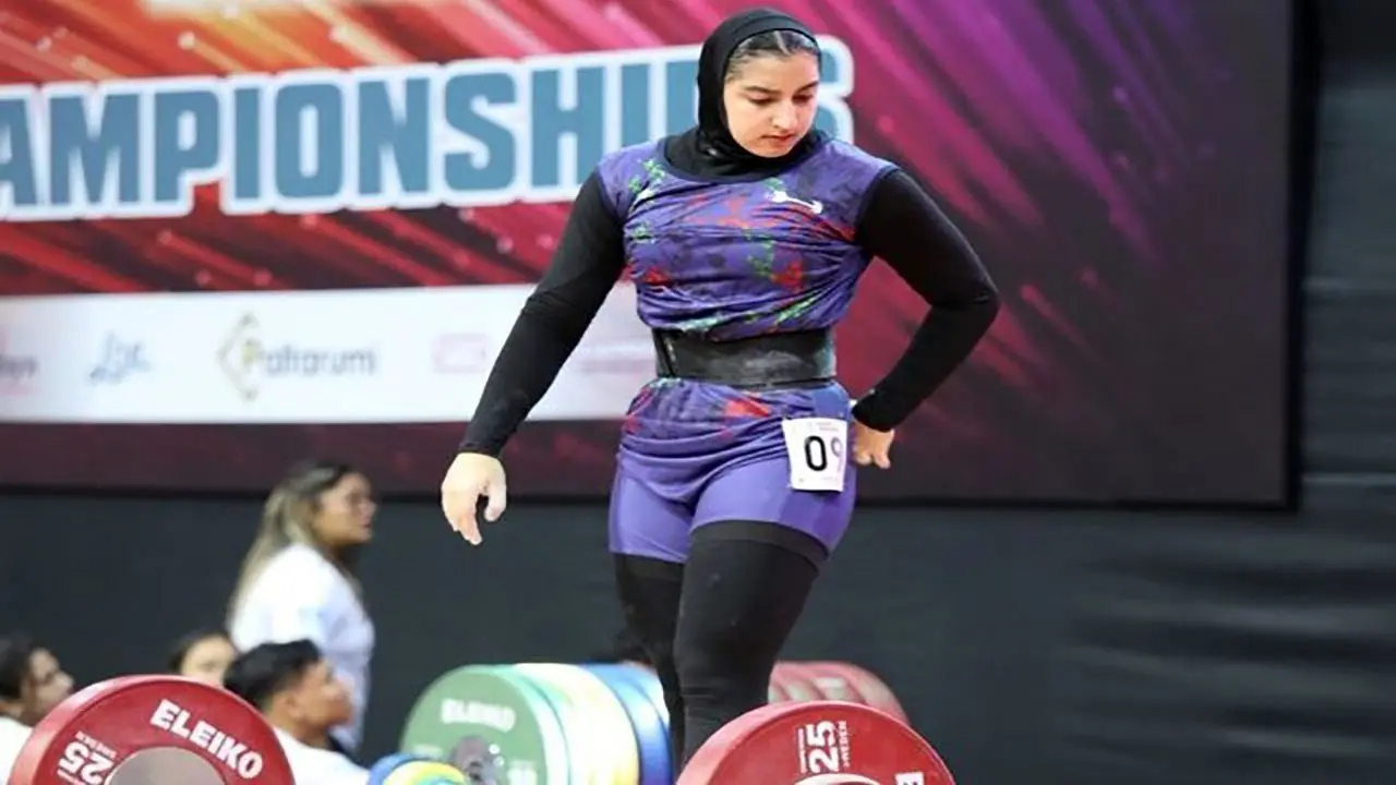 ۲ مدال دختر وزنه‌بردار ایران در قهرمانی نوجوانان جهان