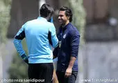 میهمان تمرین امروز استقلال +عکس
