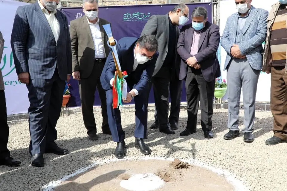 آئین افتتاح فلکه دوم نیروی هوایی و کلنگ زنی پایگاه مدیریت بحران در منطقه ۱۳ 