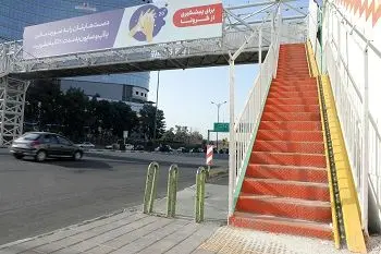 پلهای عابر پیاده منطقه2 به مسیر دوچرخه شد