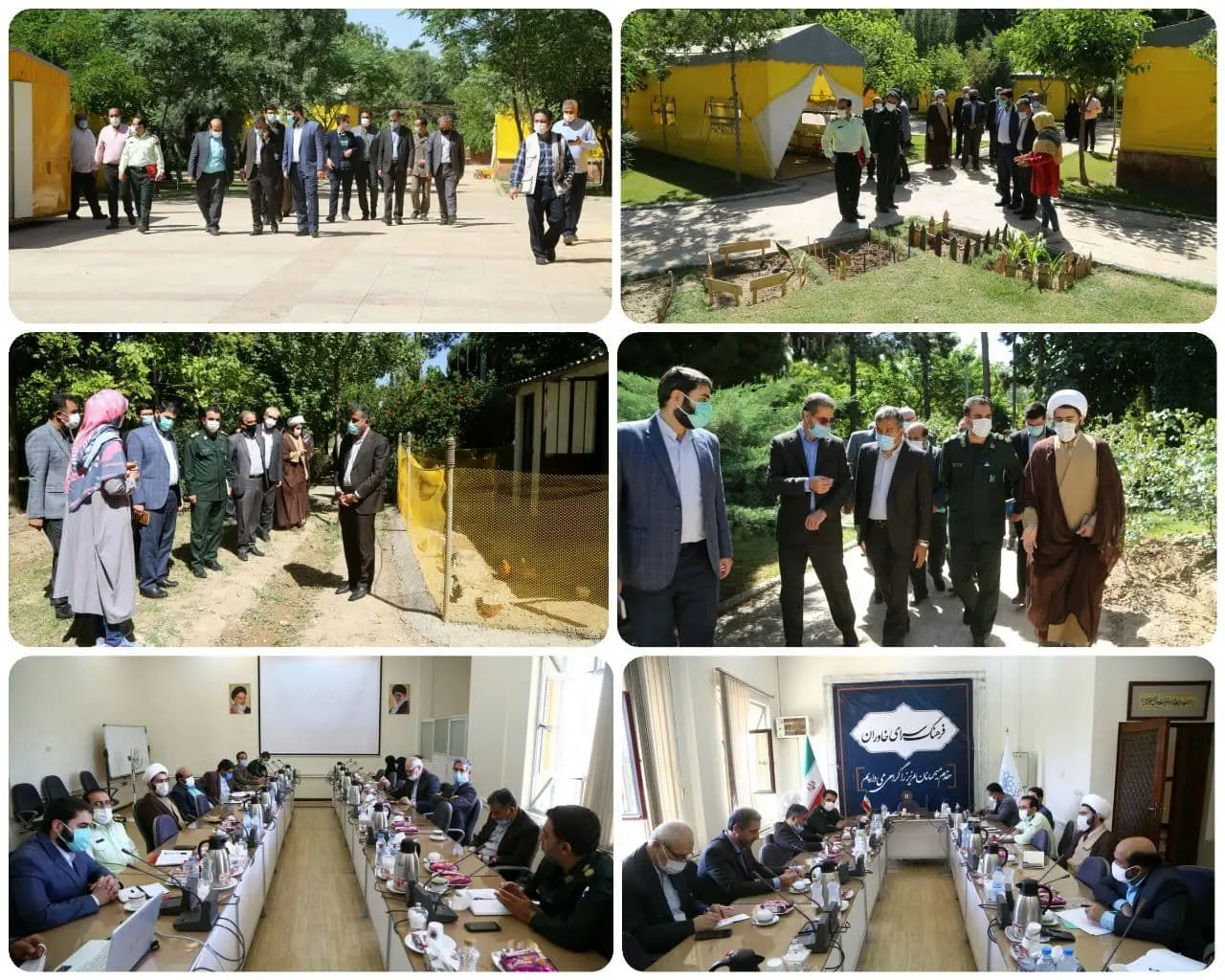  برپایی شورای اداری منطقه ۱۵ در فرهنگسرای خاوران

