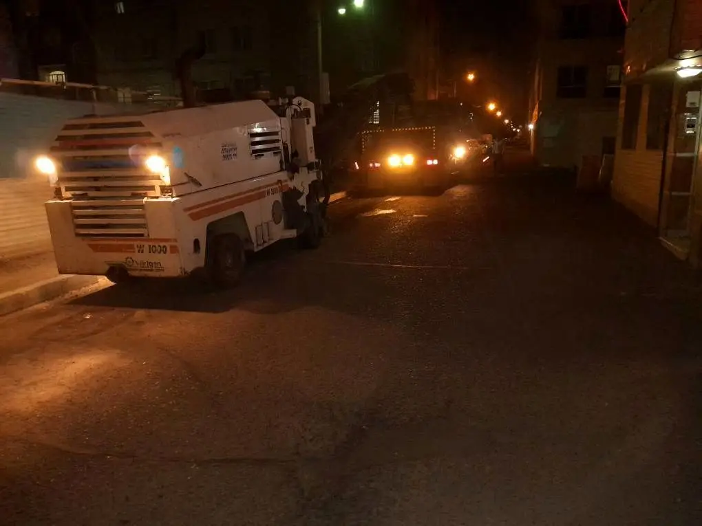 عملیات تراش و روکش آسفالت به مساحت بیش از سه هزار متر مربع در منطقه۱۳