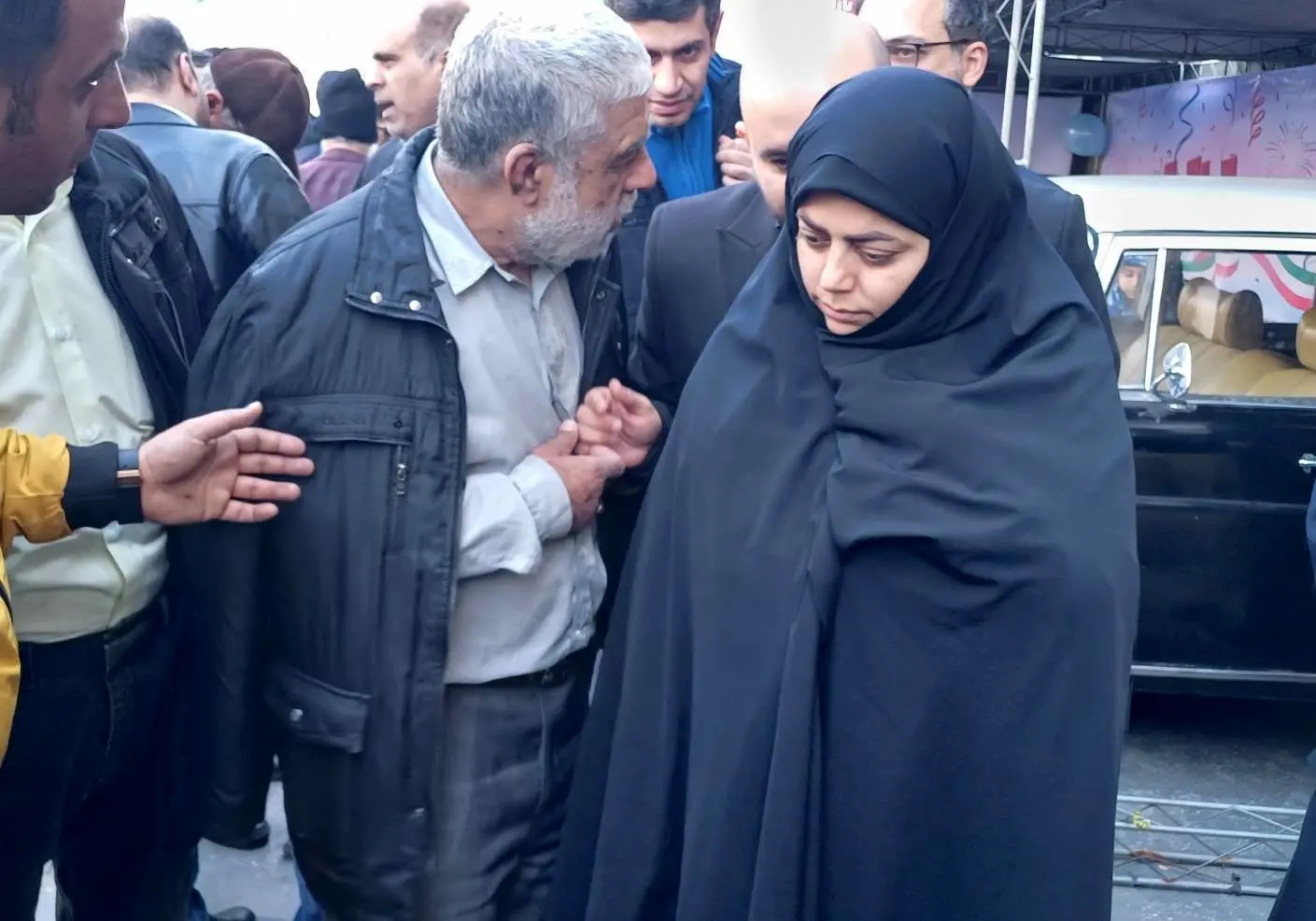حضور سرپرست سازمان تاکسیرانی در راهپیمایی یوم‌الله ۲۲ بهمن و پاسخ به درخواست تاکسیرانان