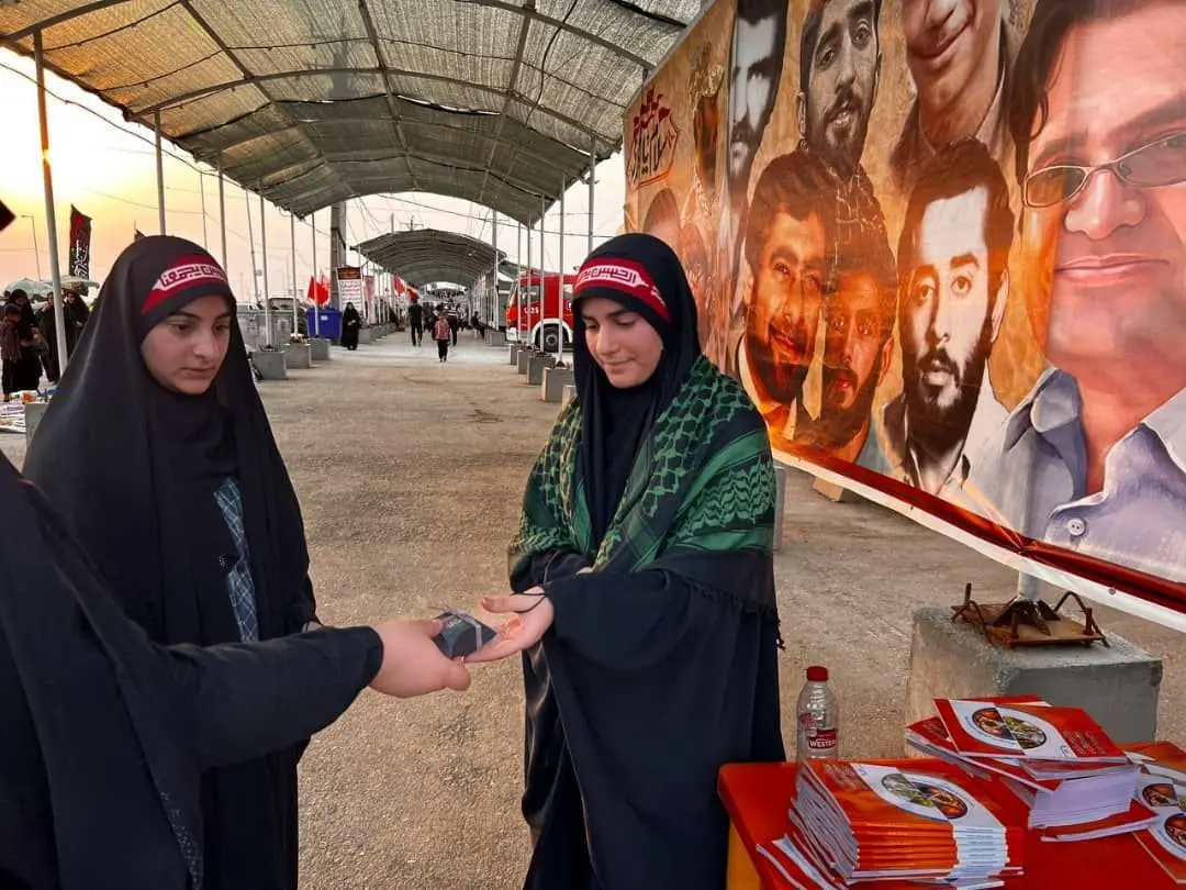 ‍ خدمات رسانی به زوار اربعین اباعبدالله الحسین (ع)در موکب شلمچه ادامه دارد 