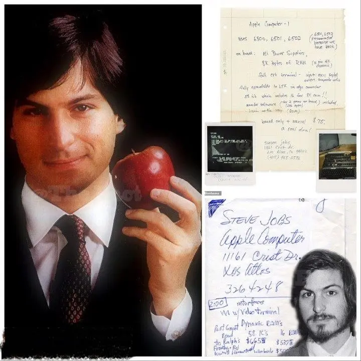 دست خط استیوجابز به فروش می رسد!+عکس
