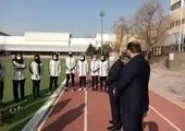 بازدید دبیرکل کمیته ملی المپیک از اردوی تیم ملی تیراندازی با کمان