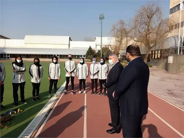 بازدید رئیس کمیته ملی المپیک از اردوی تیم ملی دواتلون بانوان