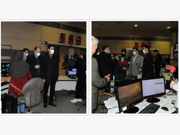 بازدید مدیر کل روابط عمومی رسانه ملی از شبکه و نیوزروم هیسپان تی وی