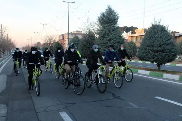 محله های ناحیه سه منطقه21 با دوچرخه پایش شد

