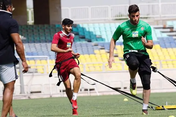 ترابی در تمرین پرسپولیس حاضر شد