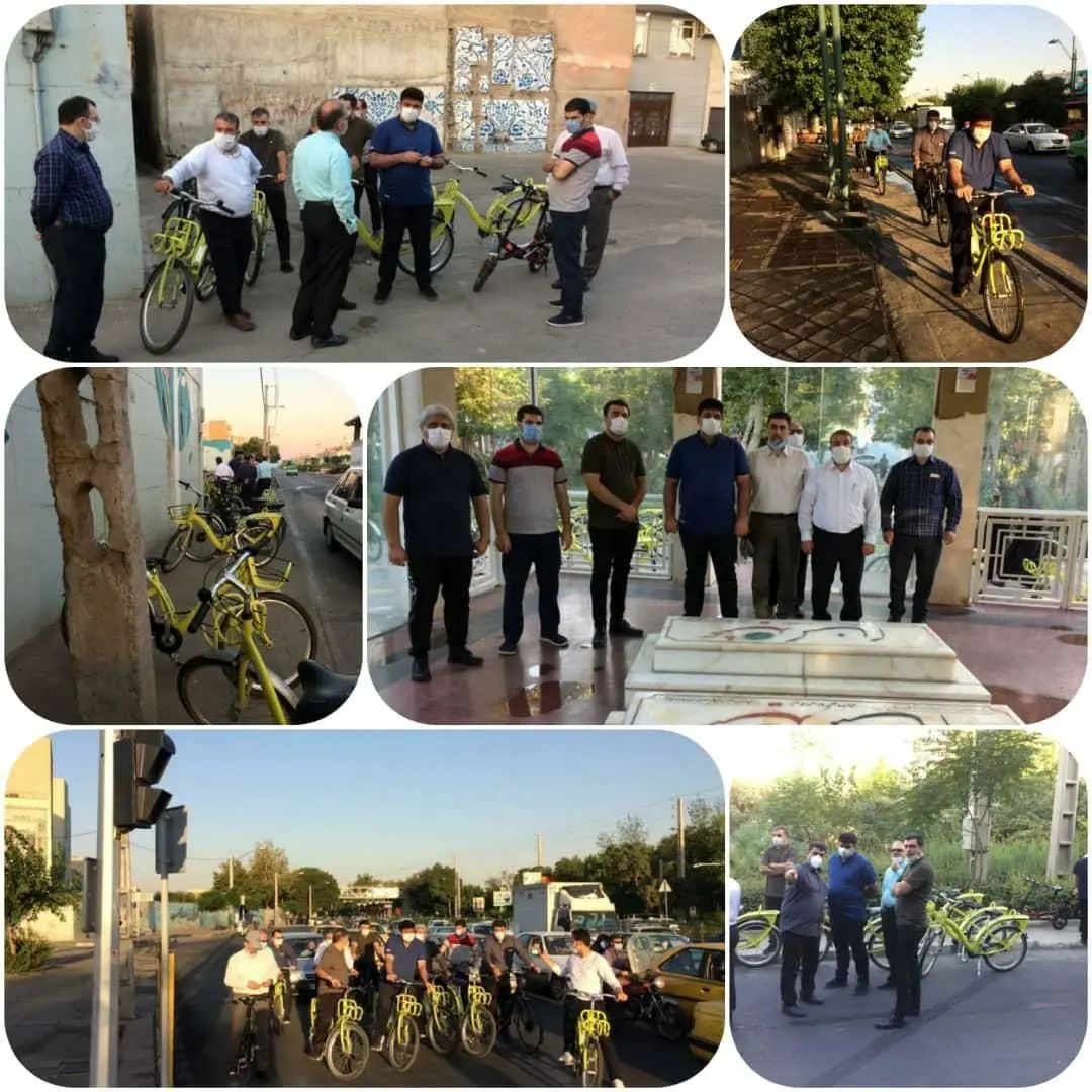 ۱۲کیلومتر رکاب زنی برای حل مشکلات منطقه

