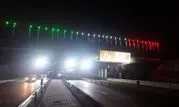 پل‌های سواره‌رو بزرگراه شهید چمران روشن شد

