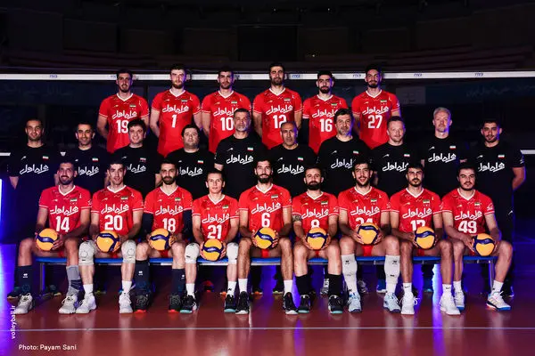 لیست نهایی تیم ملی والیبال در هفته نخست لیگ ملتها