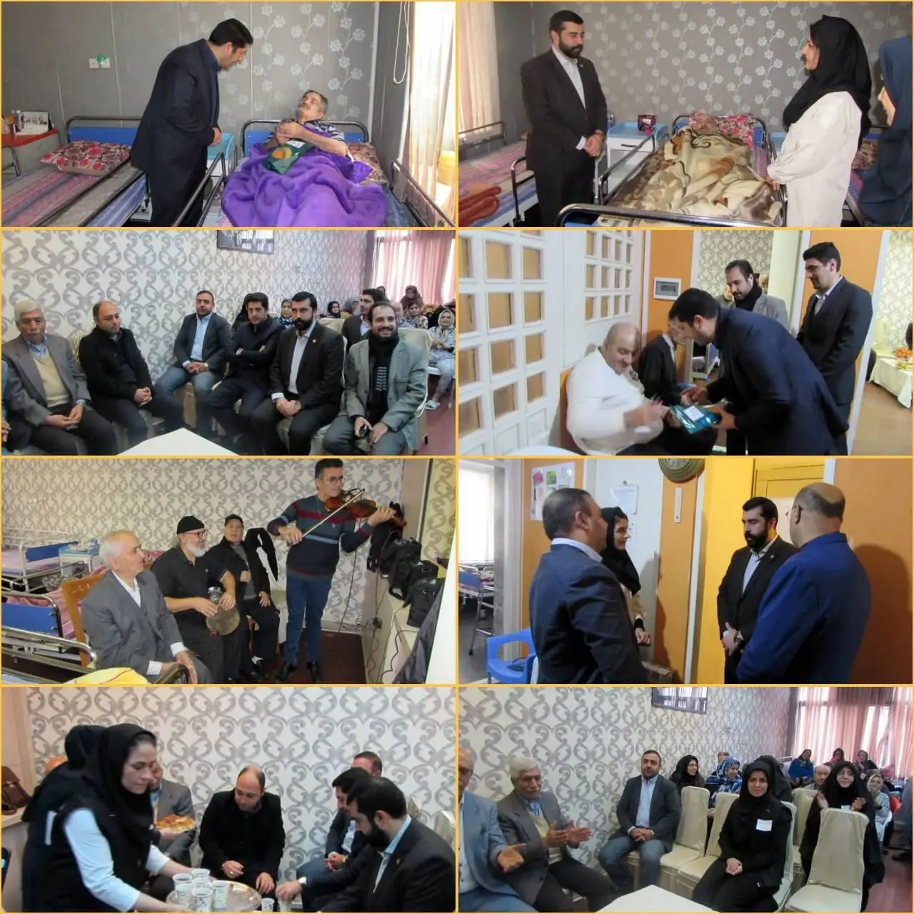 ‍ اجرای طرح یک روزه کار داوطلبانه در آسایشگاه سالمندان پناه در ناحیه۲

