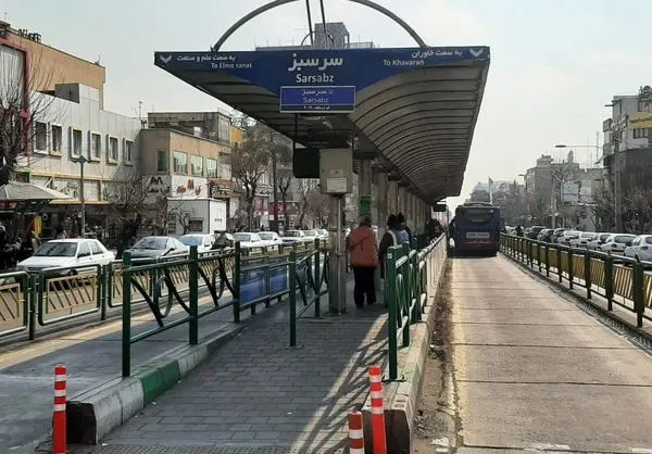 اتمام عملیات بهسازی آسفالت محدوده ایستگاه بیآرتی سرسبز