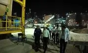 بازدید سیاوش میرحاجی مدیرعامل شرکت پتروشیمی پارس و مدیرارشد شرایط اضطراری شرکت های پتروشیمی منطقه پارس از شرکت پتروشیمی دماوند انرژی عسلویه