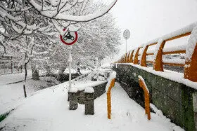 بارش برف و باران در نقاط مختلف کشور