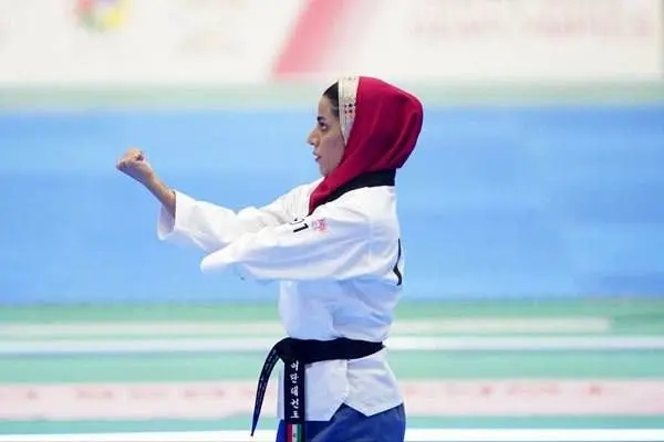 مدال نقره برای مریم خدابنده/ مدال‌های ایران به ۱۵ رسید