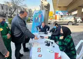 مراجعه بیش از ۵۰۰ نفر به میز خدمت سلامت در متروی امام خمینی (ره)